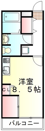 アプレシアール砂田の物件間取画像